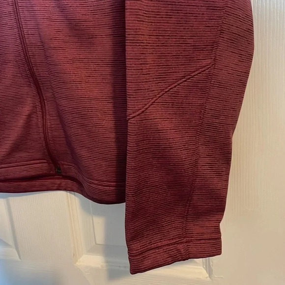 Port Authority men’s maroon full zip sweater size XL - Picture 5 of 8